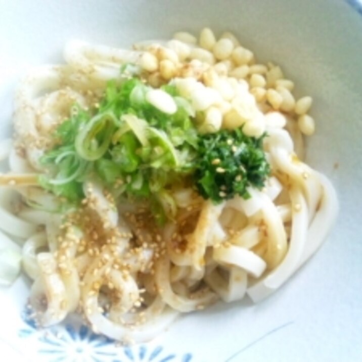 簡単♪ぶっかけうどん